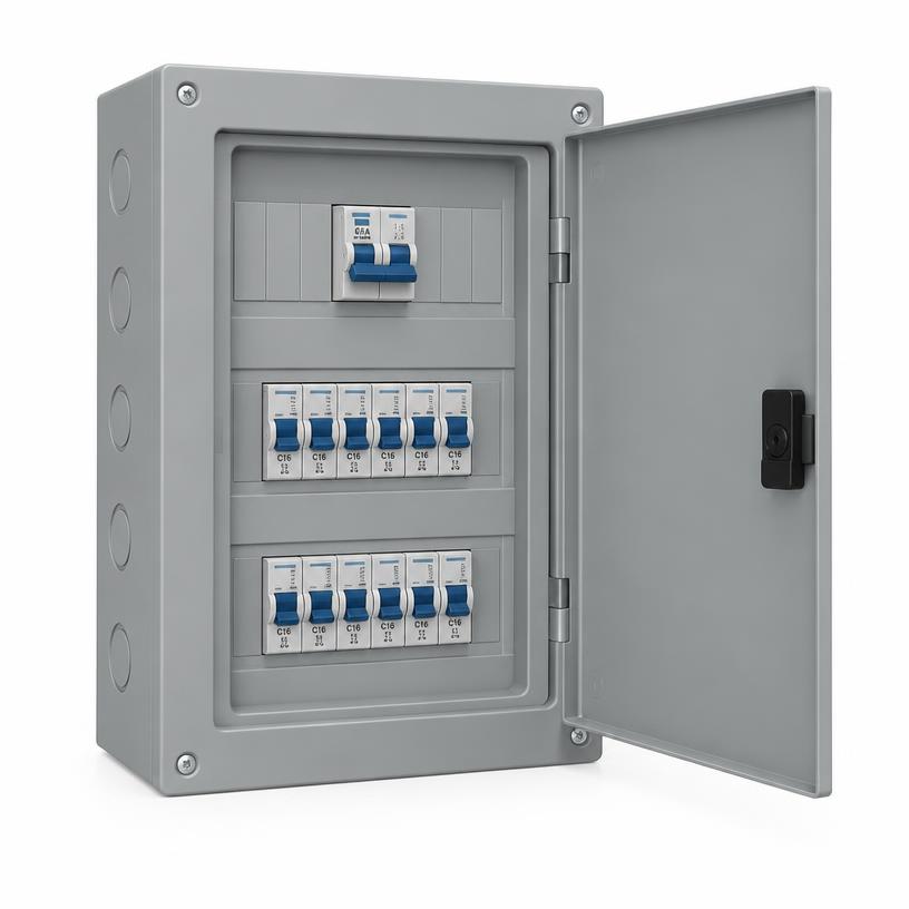 Quadro de Distribuição Sobrepor 24 Disjuntores